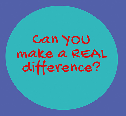 Can you make a real difference?