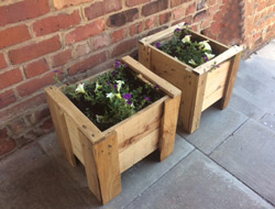 Handmade planters