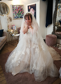 Paula’s Bridal Dress Dream Comes True