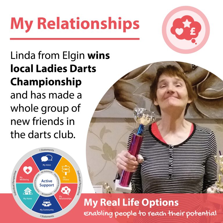 Linda Wins Ladies Dart Championship Real Life Options