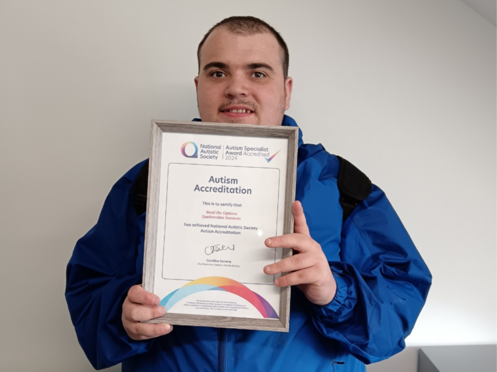 Dunfermline Service Achieve Autism Accreditation