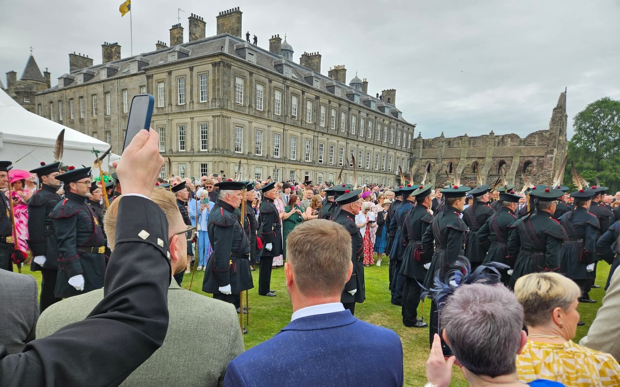 Local Support Worker Honoured with Invitation to King’s Garden Party at Holyrood