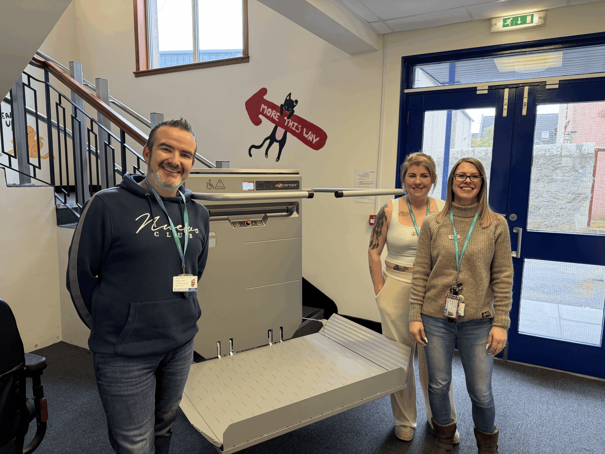 Real Life Options’ Inverurie Hub Expands Access with New Stairlift Installation